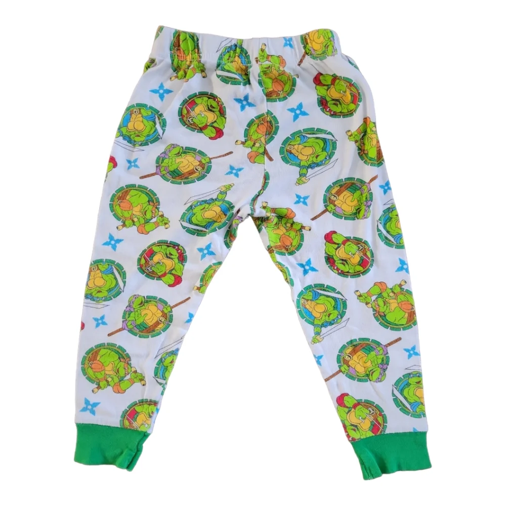 Vtg Marvel Teenage Mutant Ninja 🐢 PJ Bottoms Good 👍